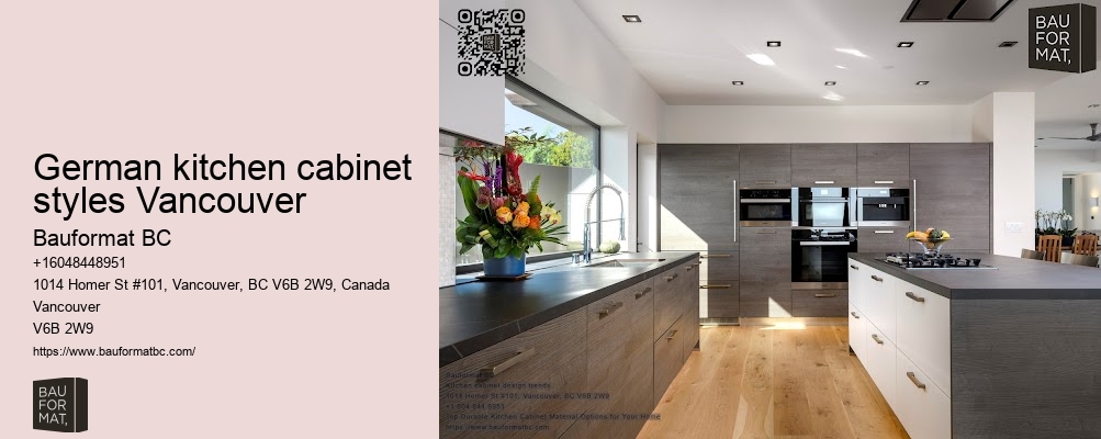 Custom German kitchen designs Vancouver