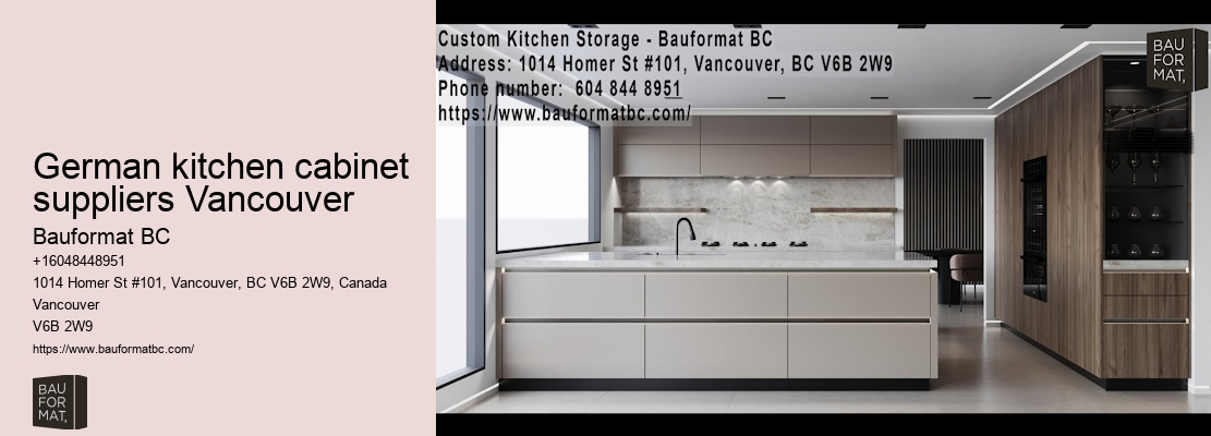 German kitchen showroom locations Vancouver