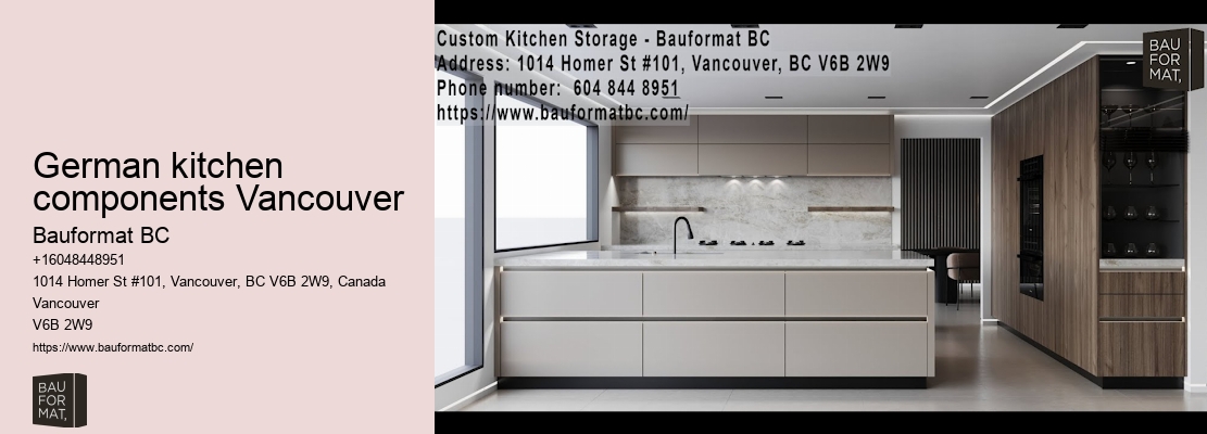 German kitchen installations Vancouver
