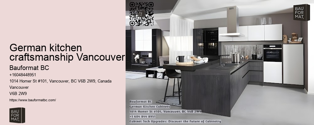 German kitchen cabinet brochures Vancouver
