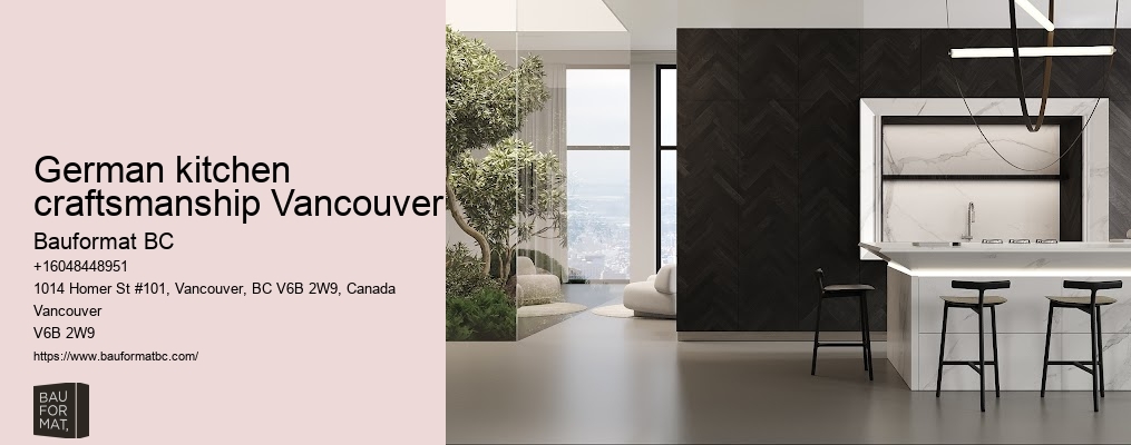 Exclusive German kitchen cabinets Vancouver