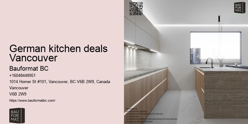 German kitchen cabinet patterns Vancouver