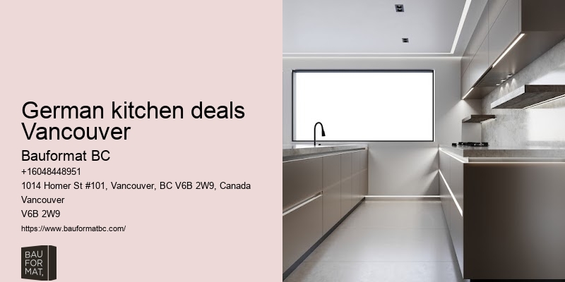 High-quality German cabinetry installations Vancouver