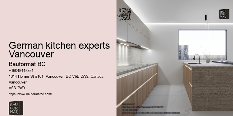 German kitchen fixtures Vancouver