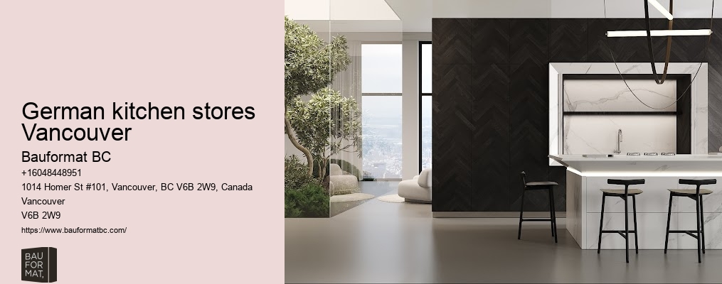 Premium German kitchen fittings Vancouver