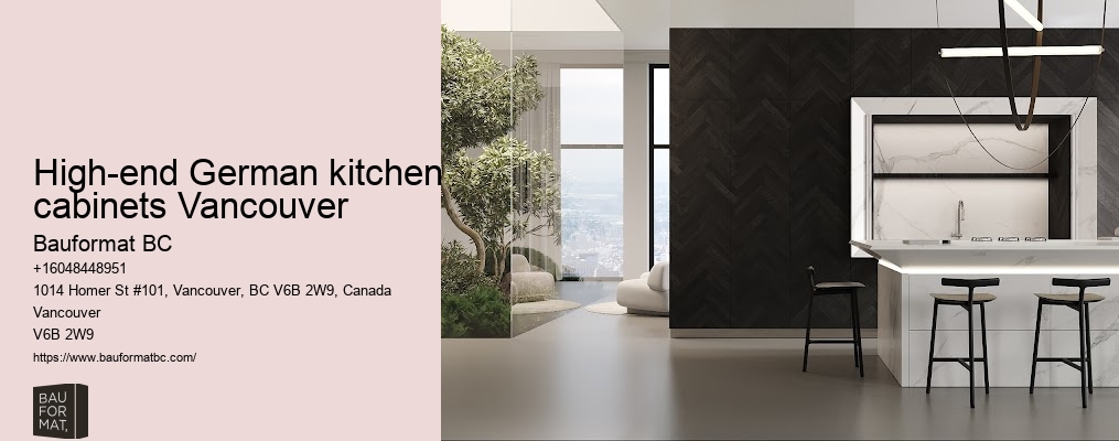 Affordable German cabinetry upgrades Vancouver