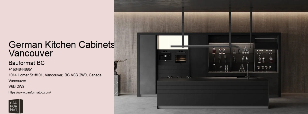 Innovative German kitchen layouts Vancouver