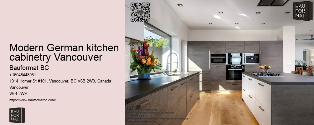 German kitchen cabinet providers Vancouver