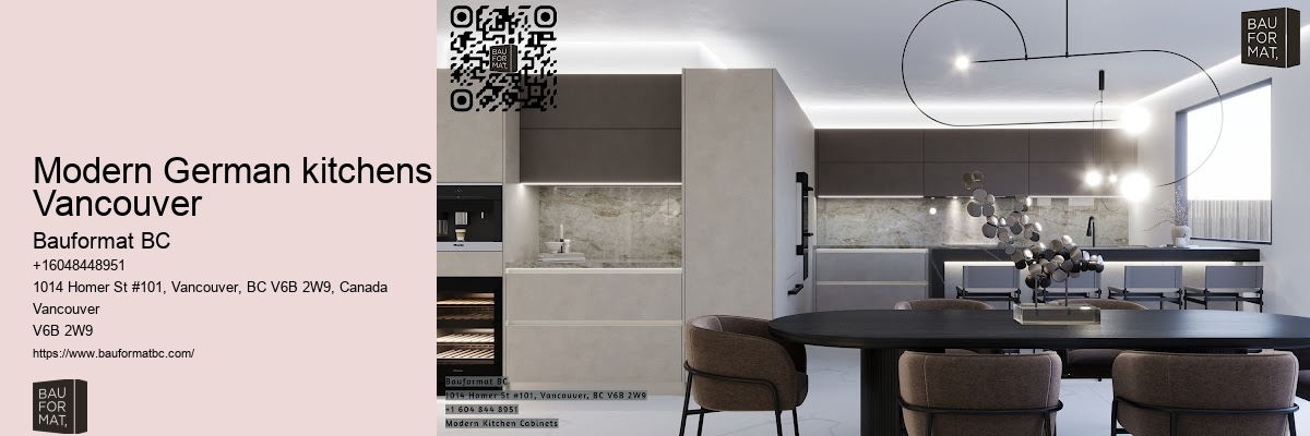 German kitchen consultation Vancouver