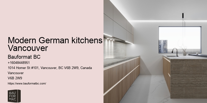 Vancouver German kitchen installation