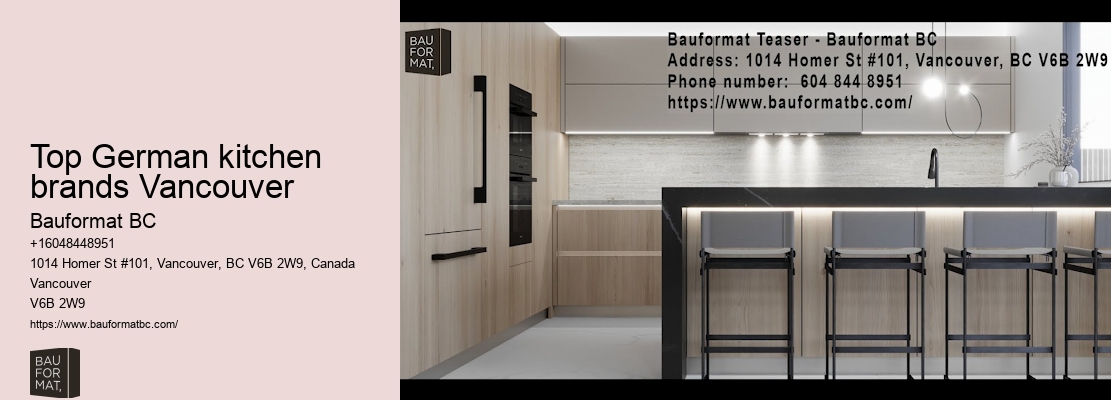 German kitchen cabinetry ideas Vancouver