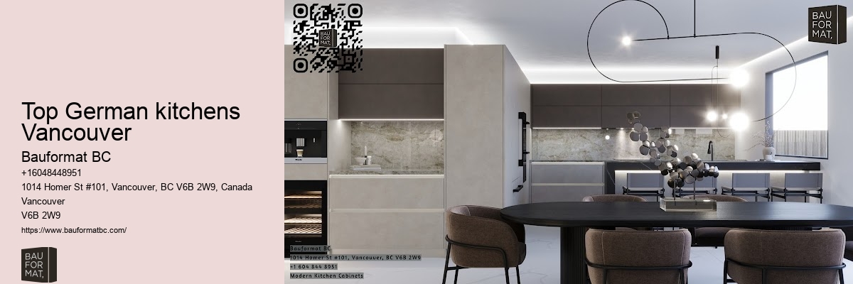 Premium German kitchen cabinets Vancouver