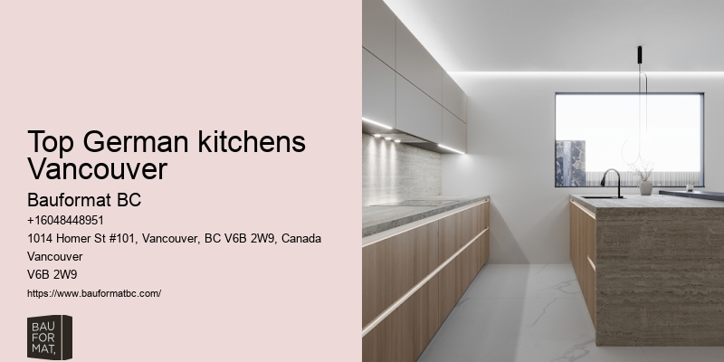 German kitchen compliance Vancouver