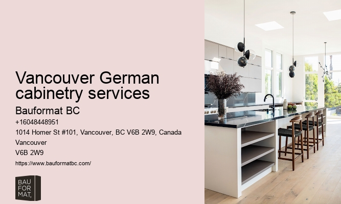German kitchen guidelines Vancouver