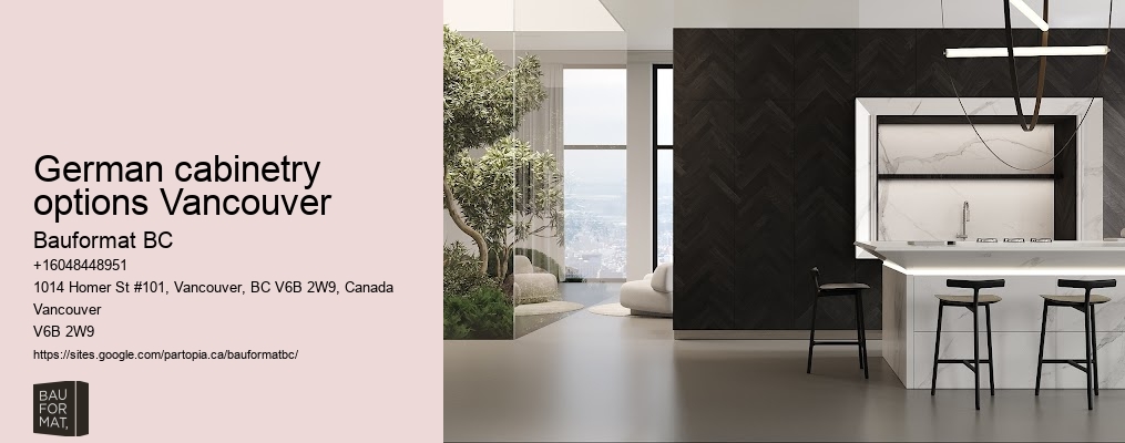 German kitchen projects Vancouver