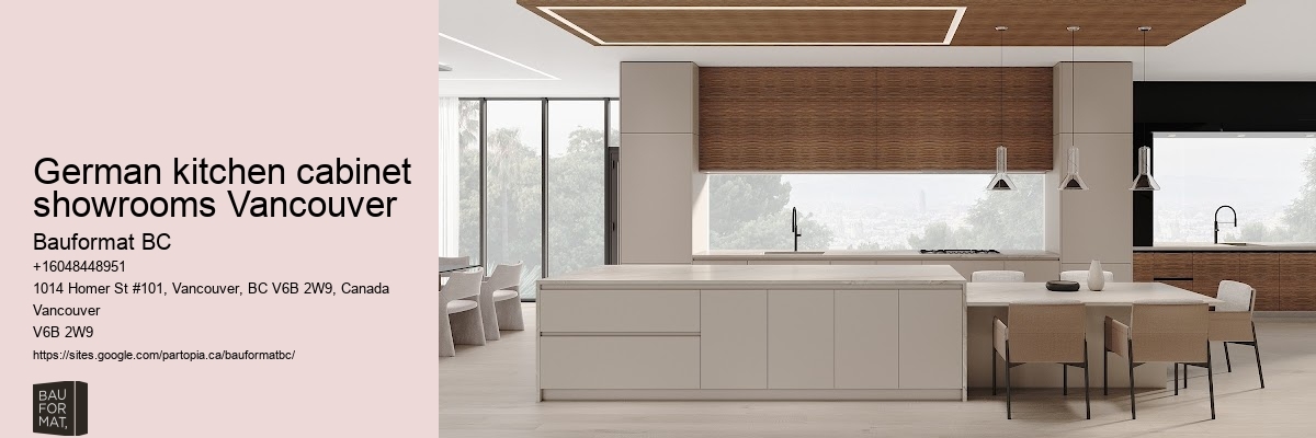 German kitchen brands Vancouver