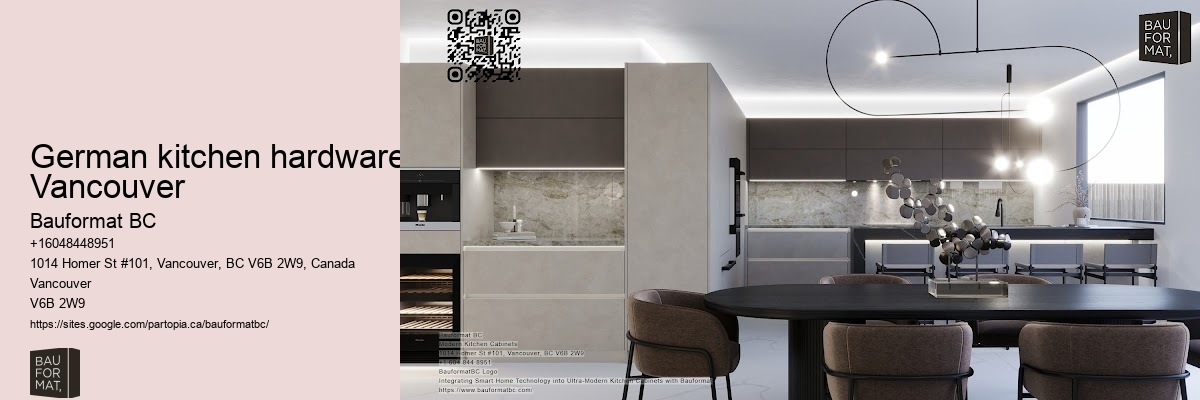German kitchen cabinet trends Vancouver