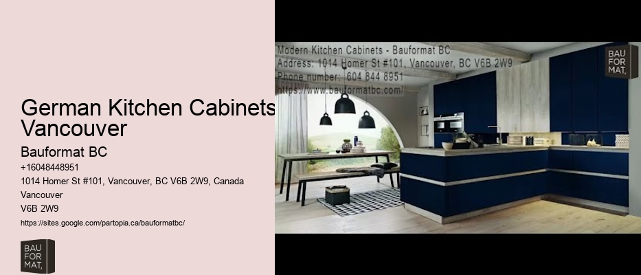German kitchen company Vancouver
