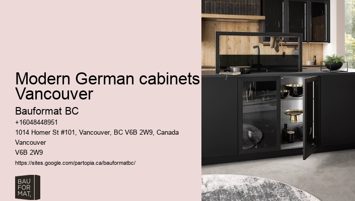 German kitchen plans Vancouver