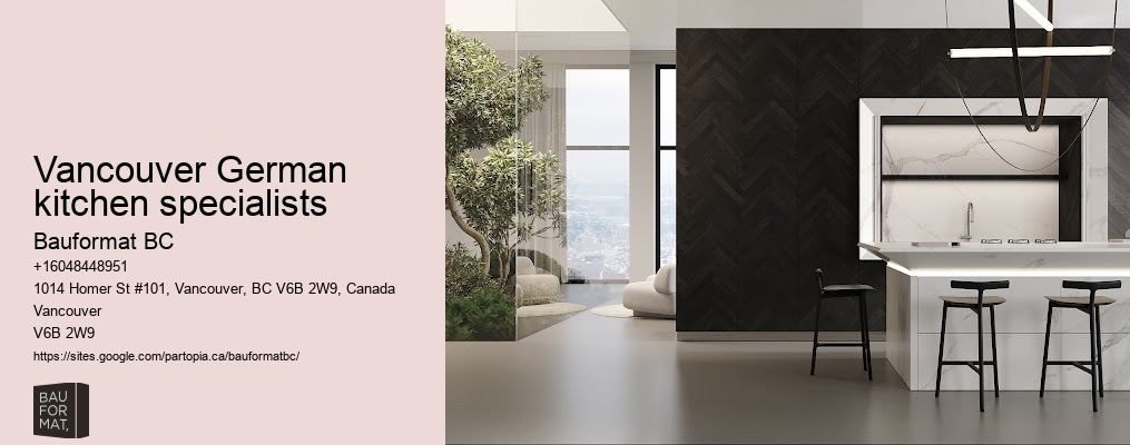 German cabinetry studio Vancouver