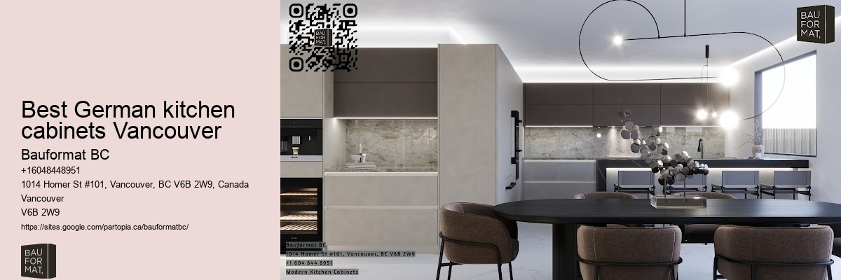 German kitchen cabinet design trends