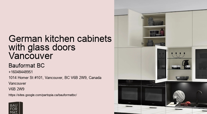 Transform your kitchen with German kitchen cabinets Vancouver