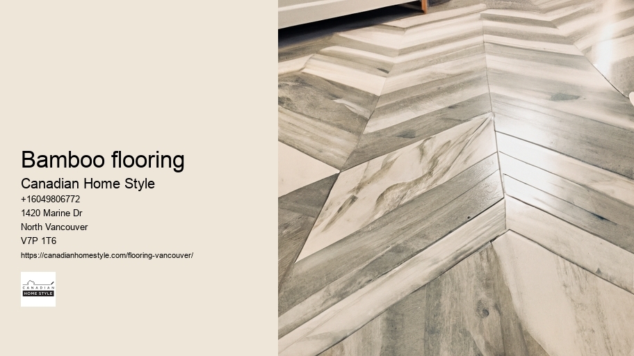 Bamboo flooring