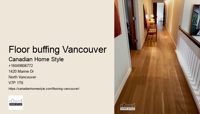 Floor buffing Vancouver