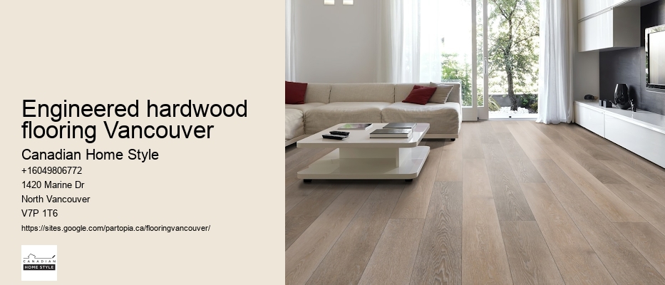 Engineered wood flooring store Vancouver