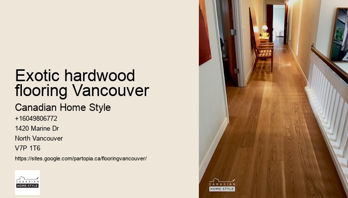 Exotic hardwood flooring Vancouver