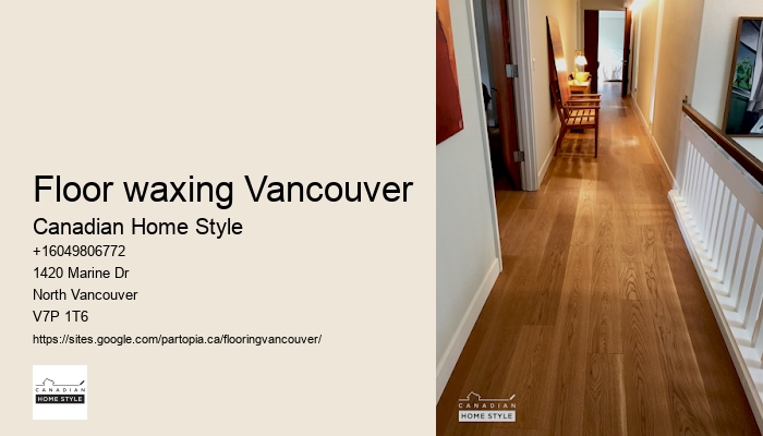 Floor waxing Vancouver