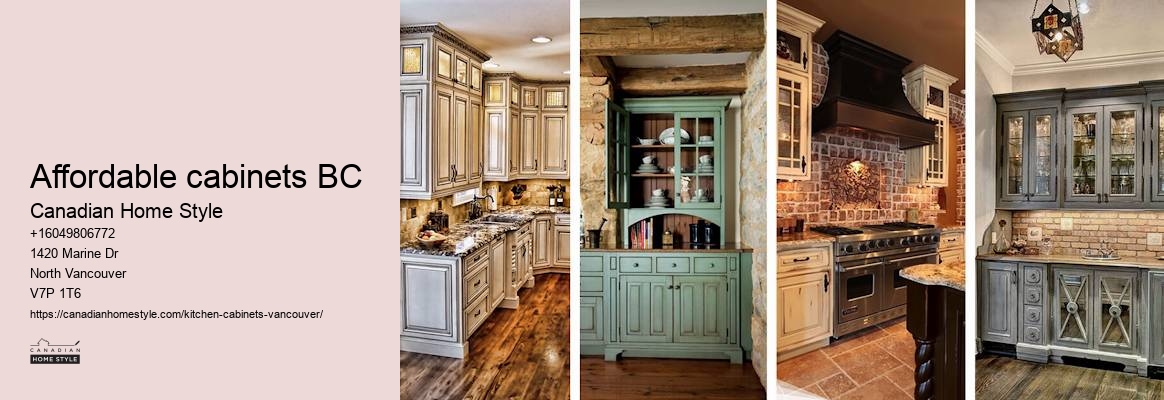 Affordable cabinets BC