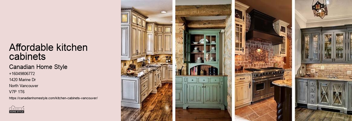 Affordable kitchen cabinets