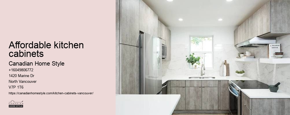 Discount kitchen cabinet installation