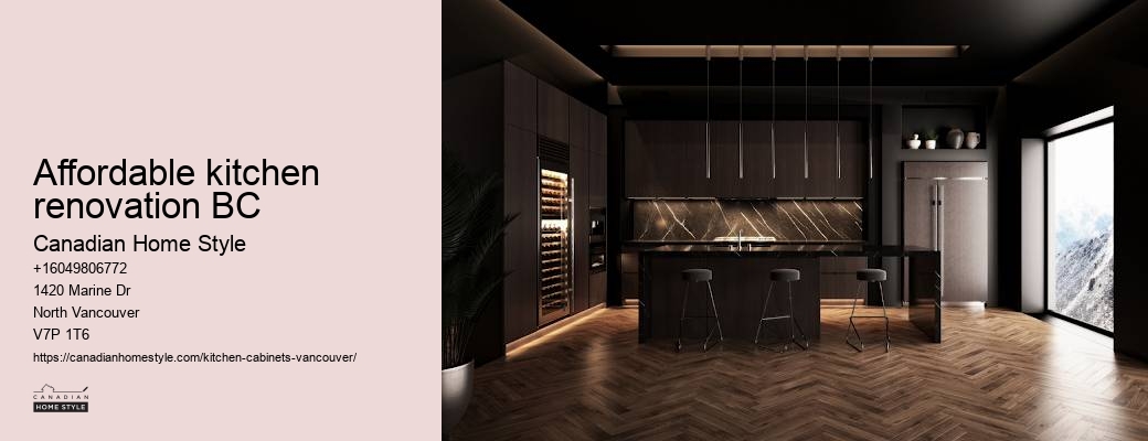 Modern kitchen cabinets Vancouver