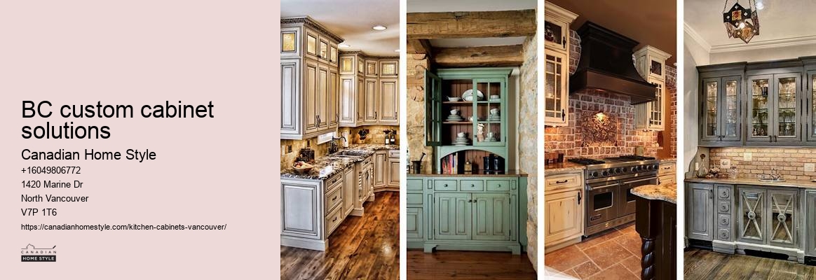 BC custom cabinet solutions