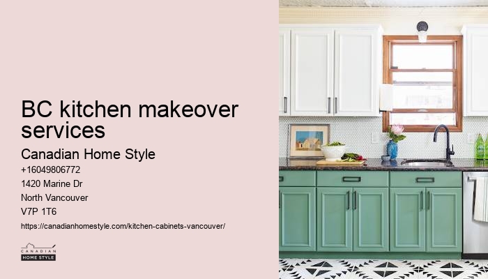 Modern kitchen remodel BC