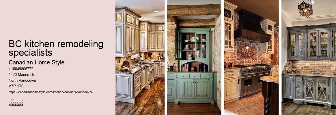BC kitchen remodeling specialists