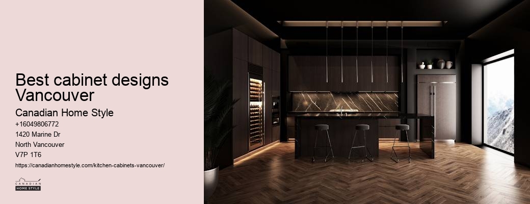 Modern kitchen cabinets BC
