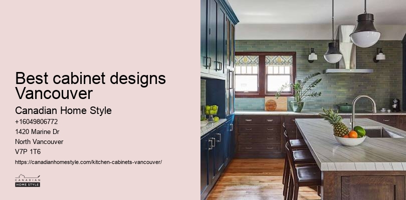 Vancouver modern kitchen remodeling