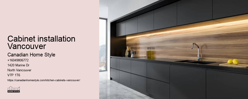 Vancouver modern cabinet styles