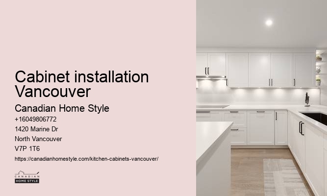 Eco-friendly kitchen cabinet options Vancouver