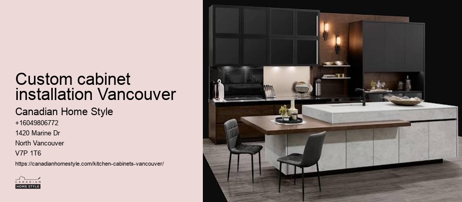 Cabinet design trends Vancouver