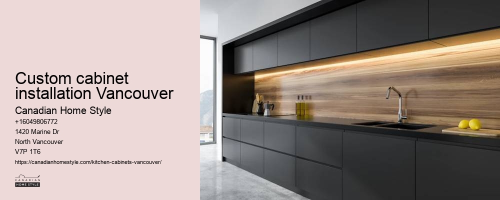 Vancouver cabinet design trends