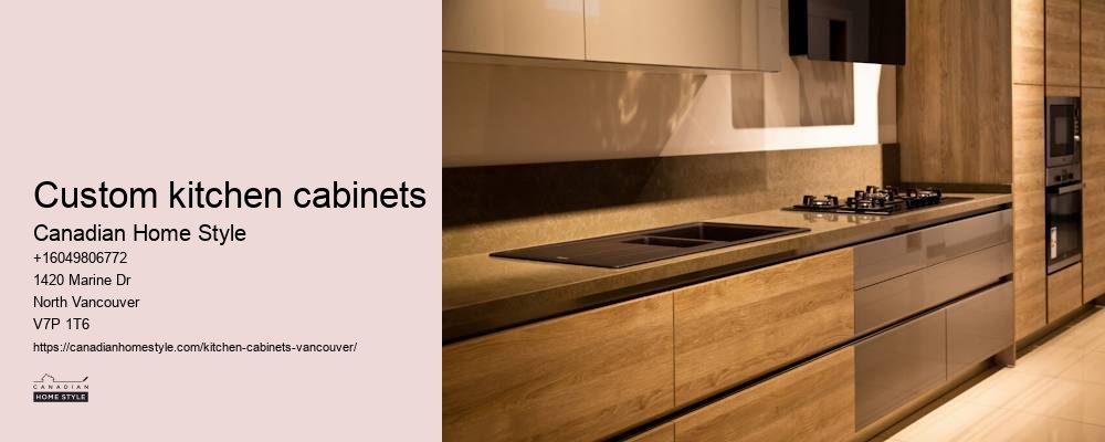 Modern kitchen cabinets