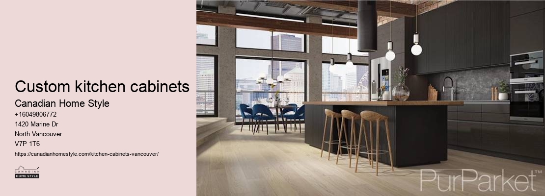 Custom kitchen cabinets Vancouver BC