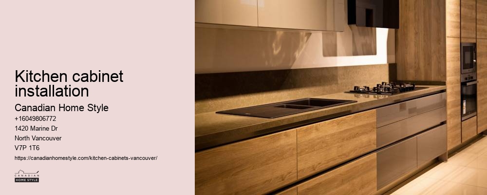 Vancouver bespoke cabinet designs