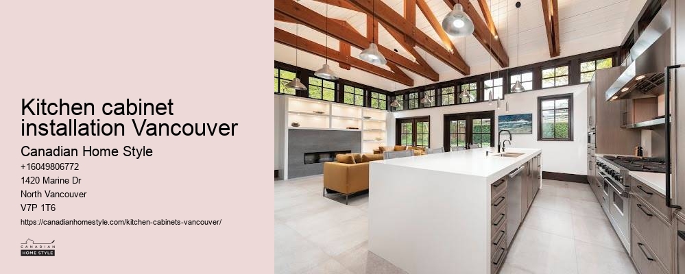 Custom kitchen cabinet makers Vancouver