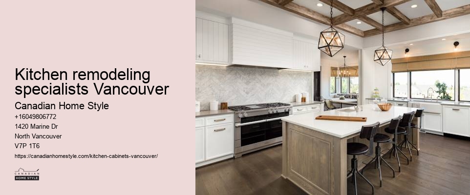 High-end kitchen cabinets Vancouver