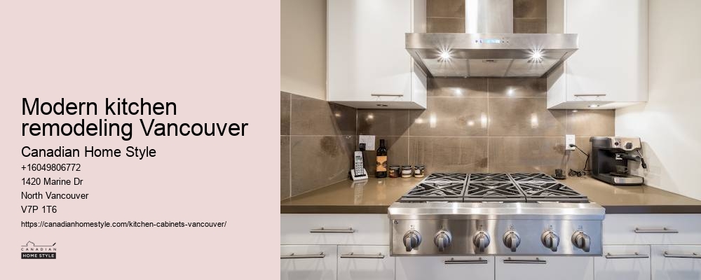BC custom kitchen renovation